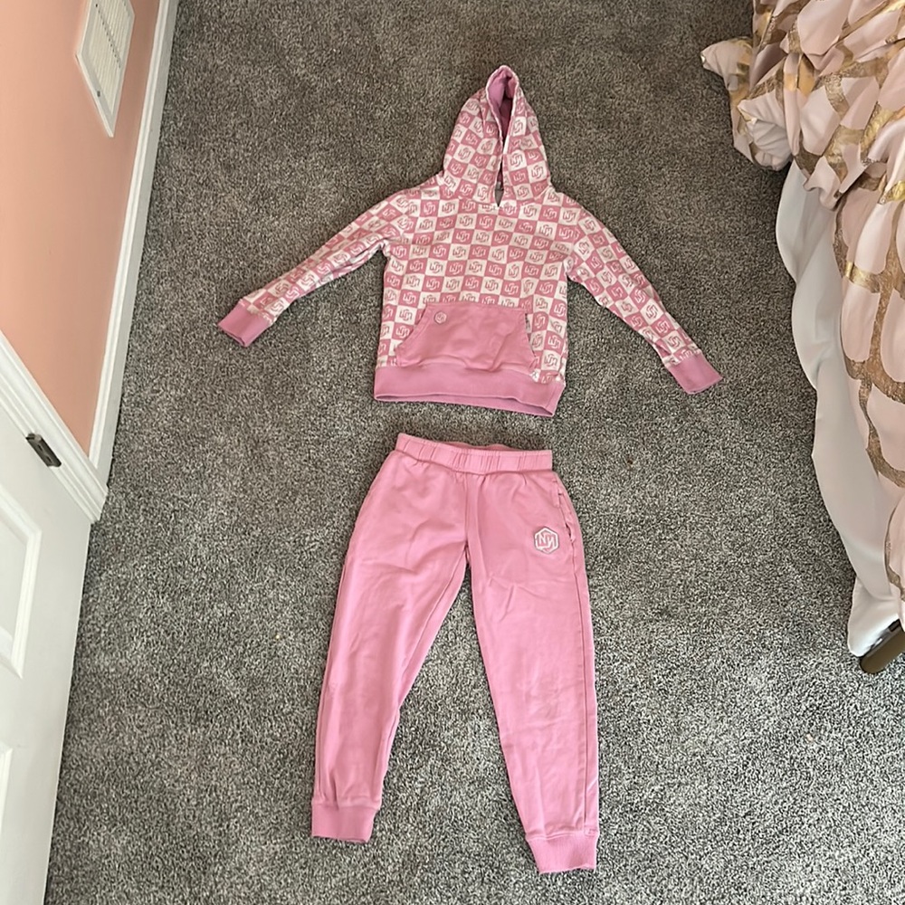 Norris nuts fashion pink tracksuit